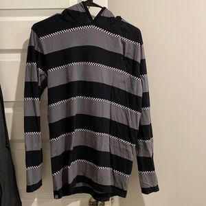 Vans striped hooded pullover